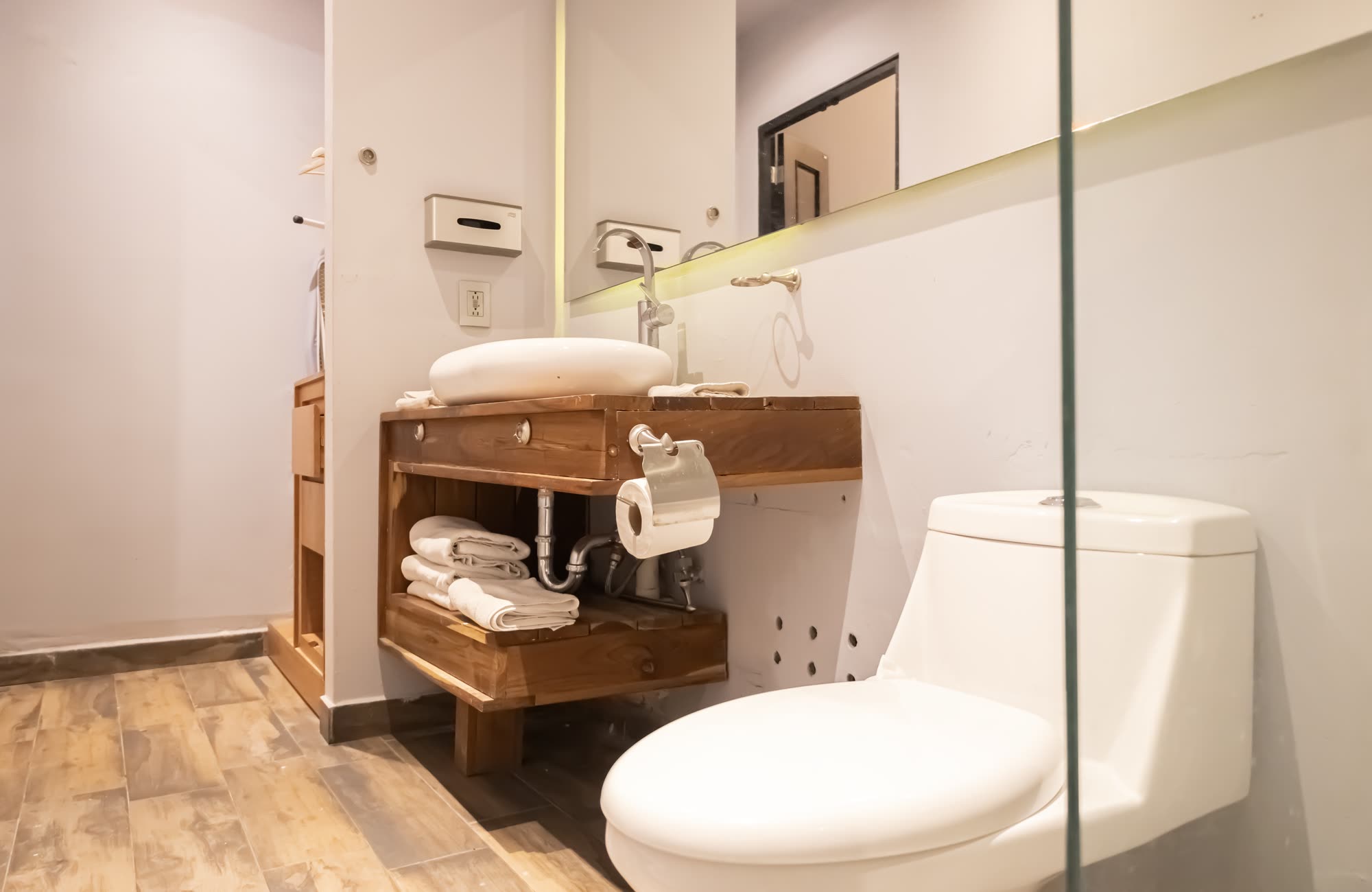 El baño de la habitación Deluxe 101